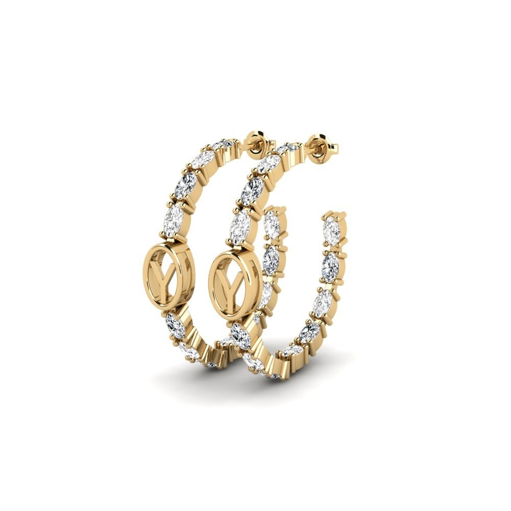 Circonita SYLVIE Pendientes Riyo - Y