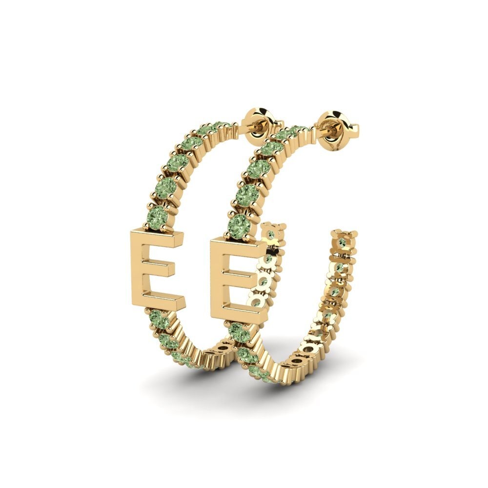 Green Diamond SYLVIE Earring Sereba - E