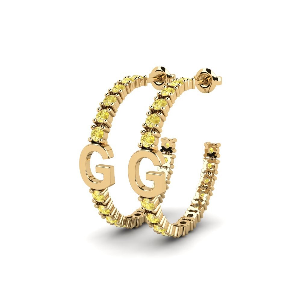 Yellow Sapphire SYLVIE Earring Sereba - G