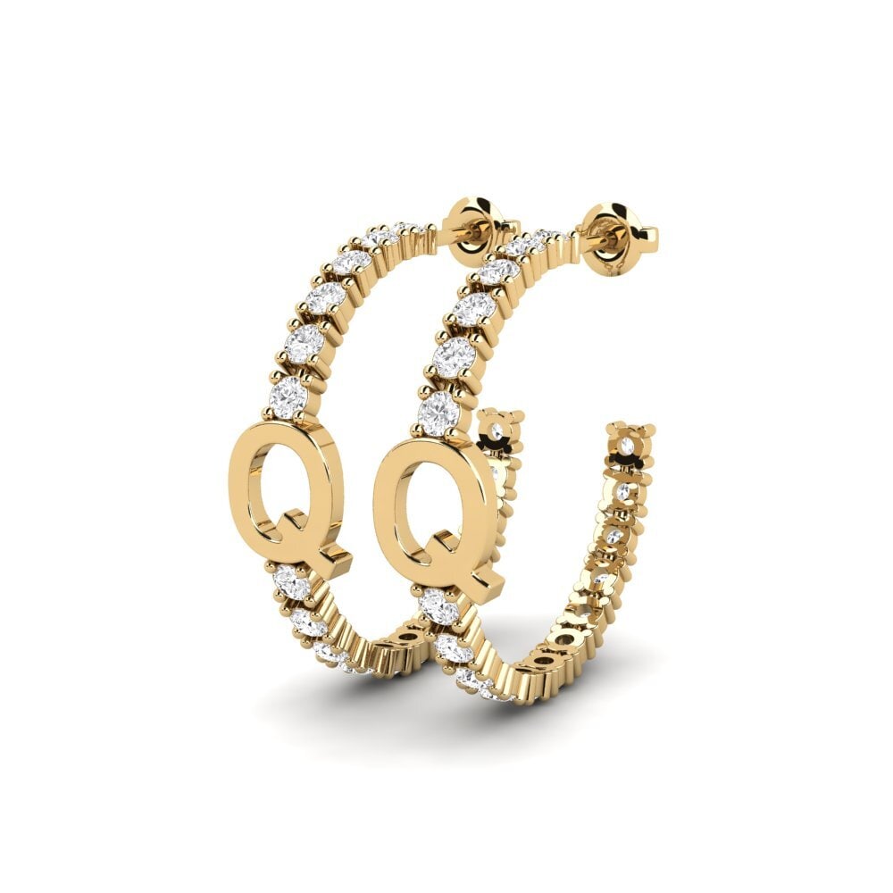 White sapphire SYLVIE Earring Sereba - Q