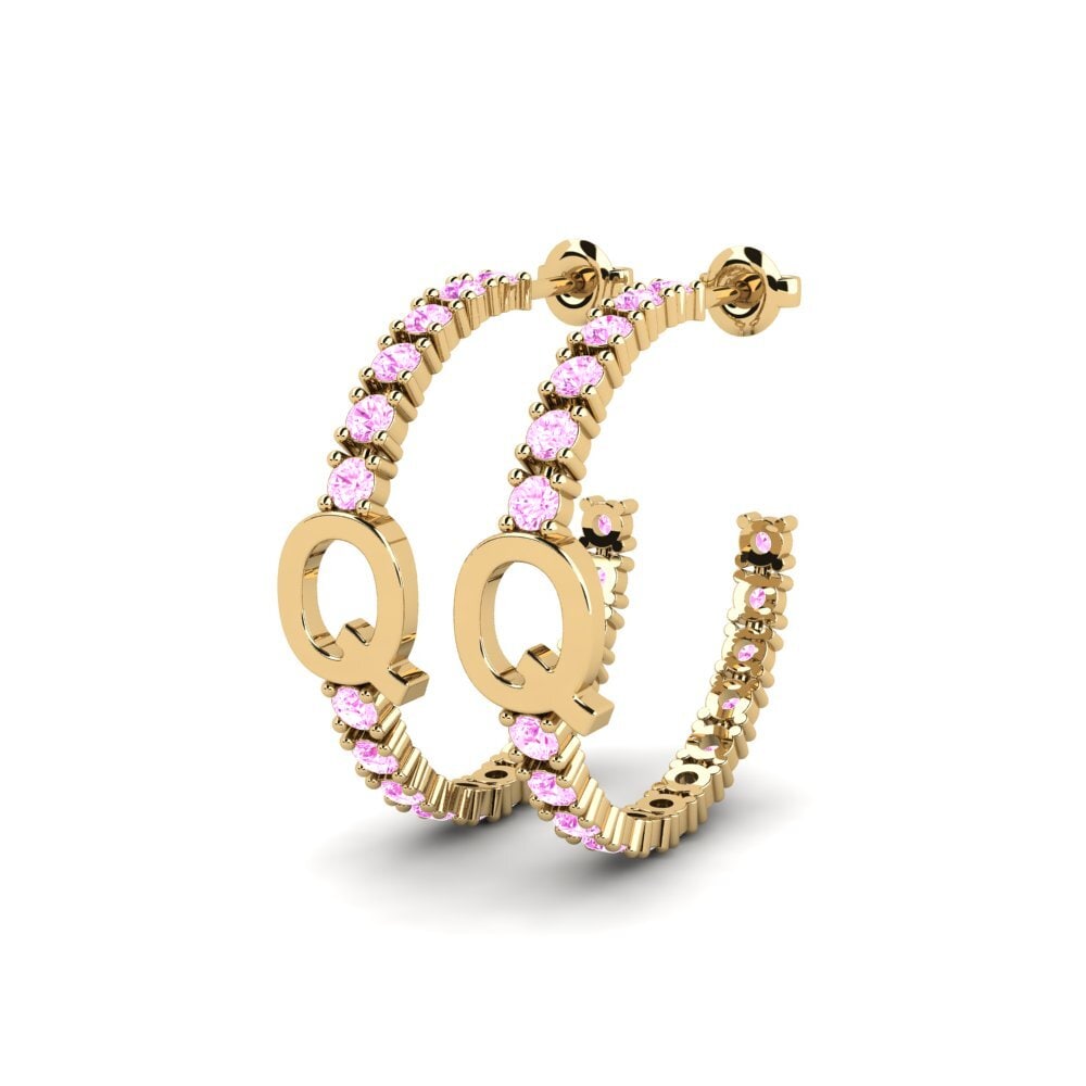 Pink Sapphire SYLVIE Earring Sereba - Q