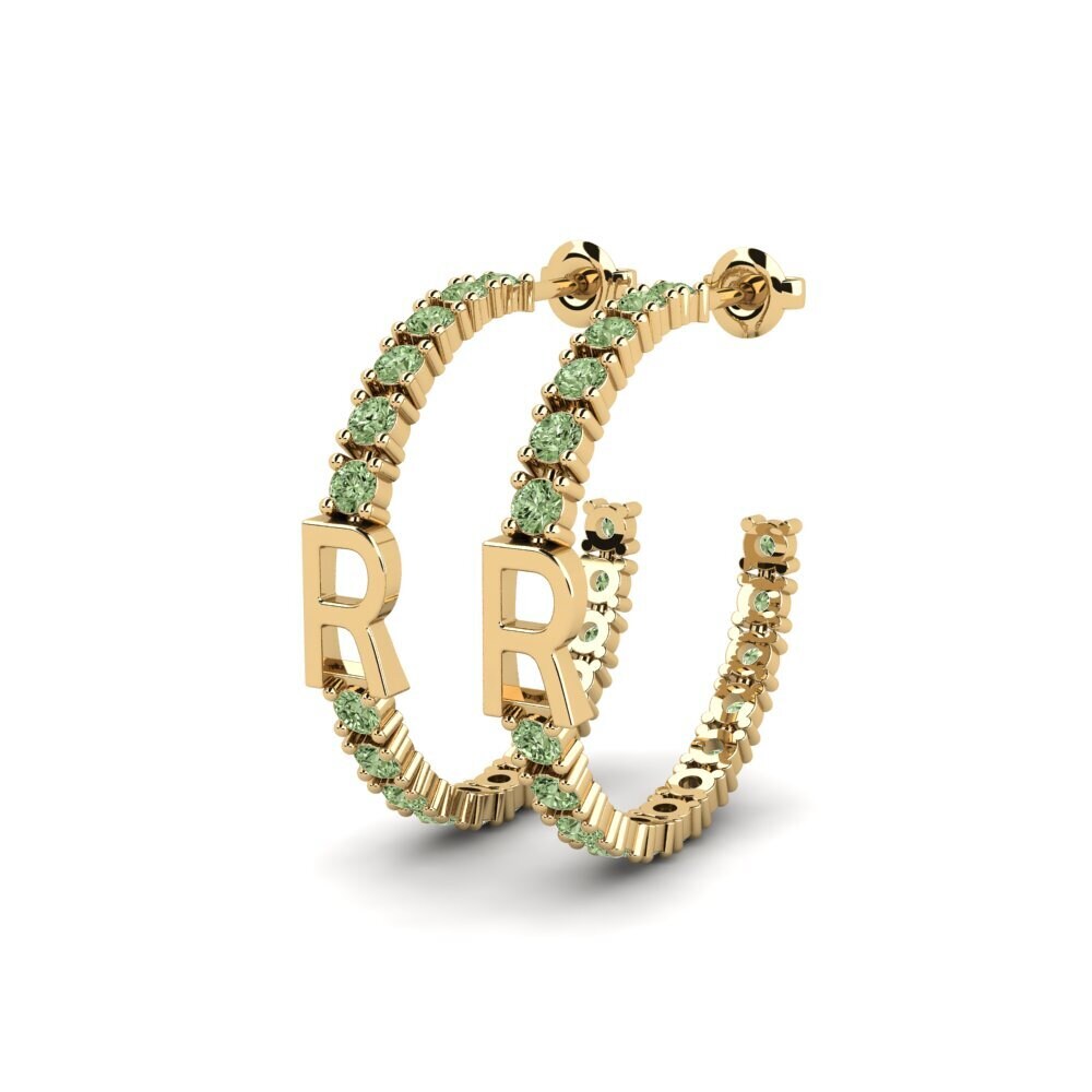 Green Diamond SYLVIE Earring Sereba - R