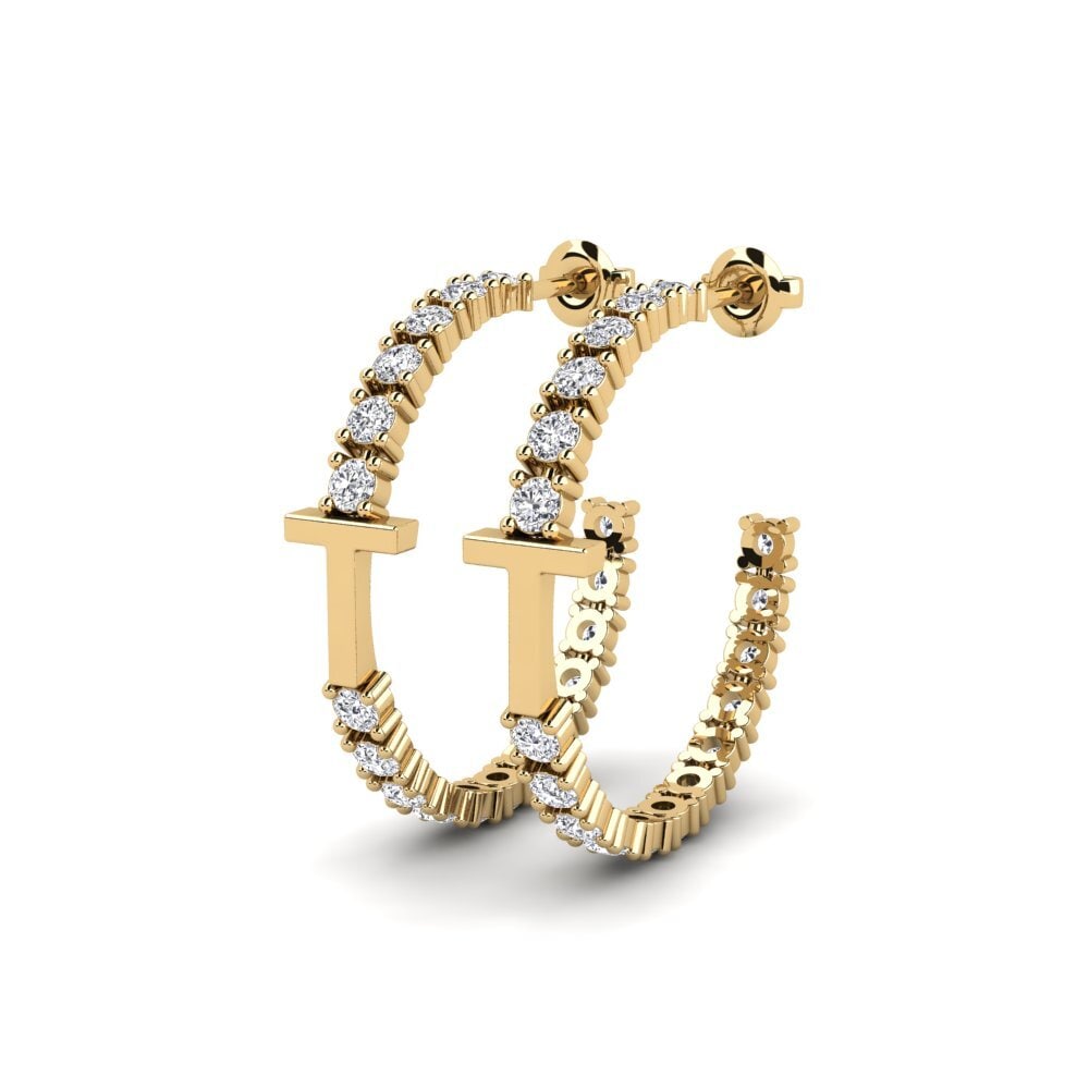 Lab Grown Diamond SYLVIE Earring Sereba - T
