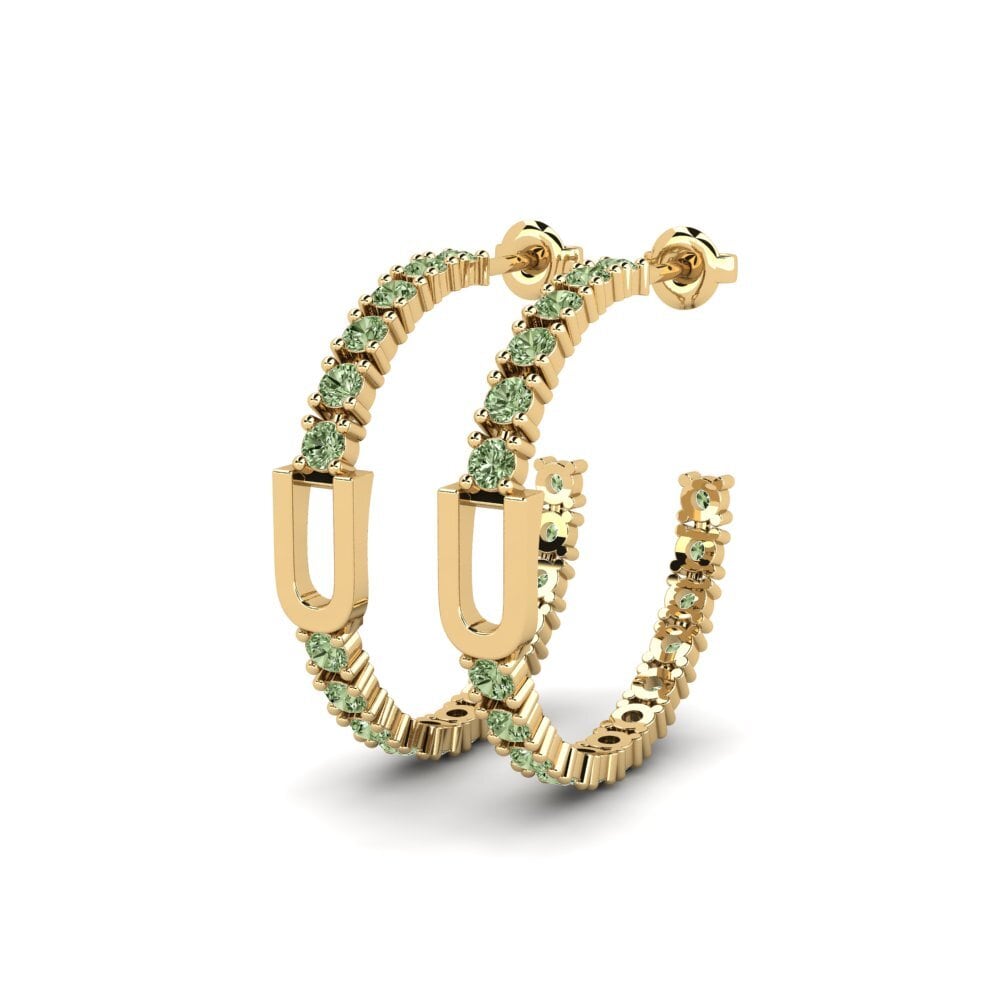 Green Diamond SYLVIE Earring Sereba - U