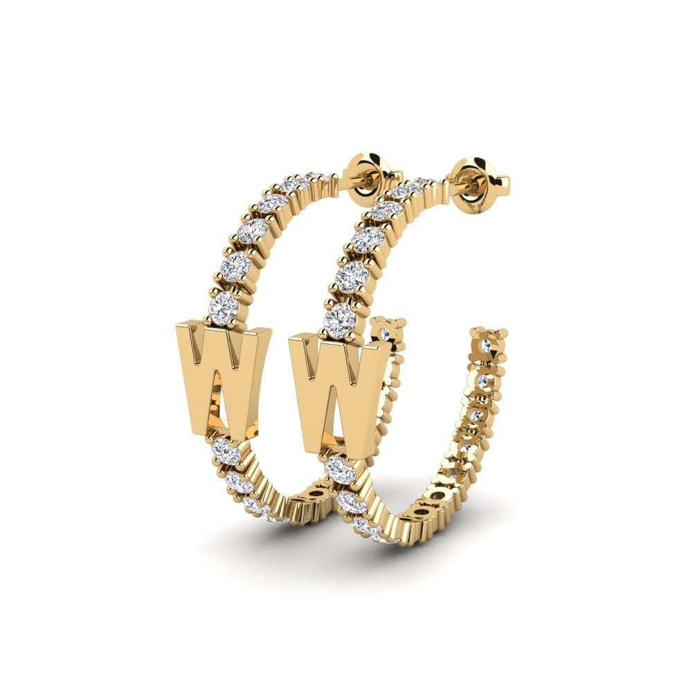 Lab Grown Diamond SYLVIE Earring Sereba - W