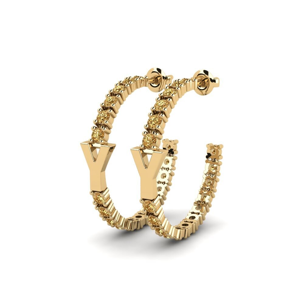 Brown Diamond SYLVIE Earring Sereba - Y