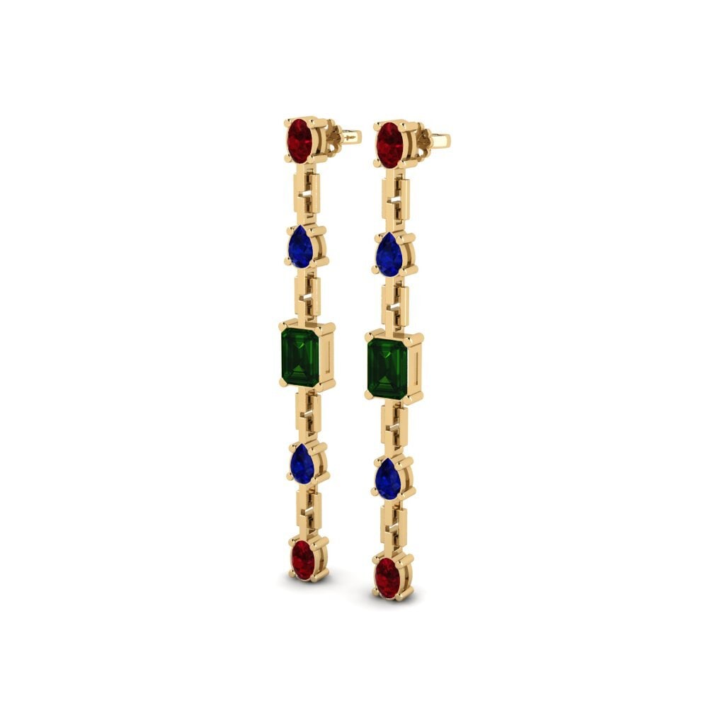 Green Tourmaline SYLVIE Earring Sogno