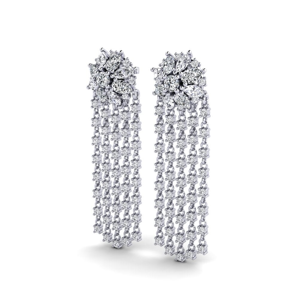 Plata 925 Circonita SYLVIE Pendientes Tangkarua