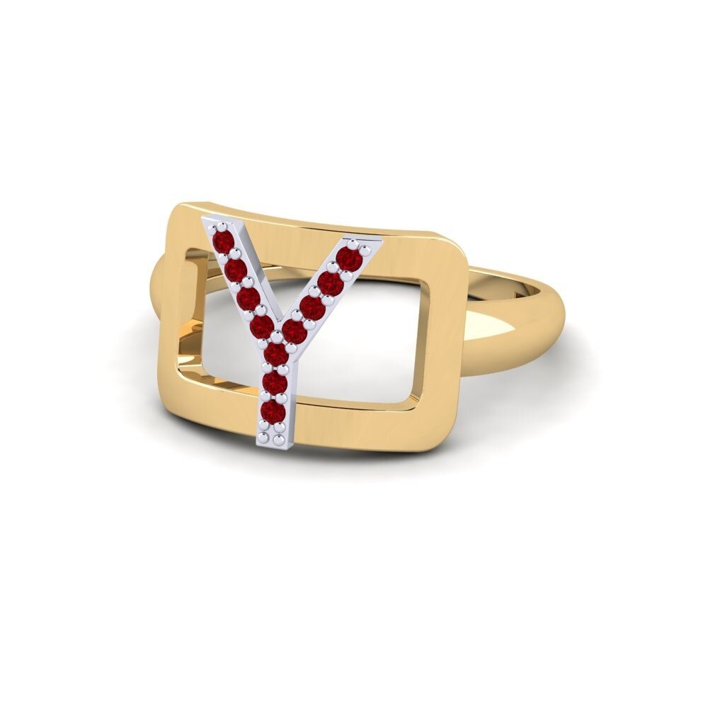 Red Zirconia SYLVIE Ring Teselya - Y