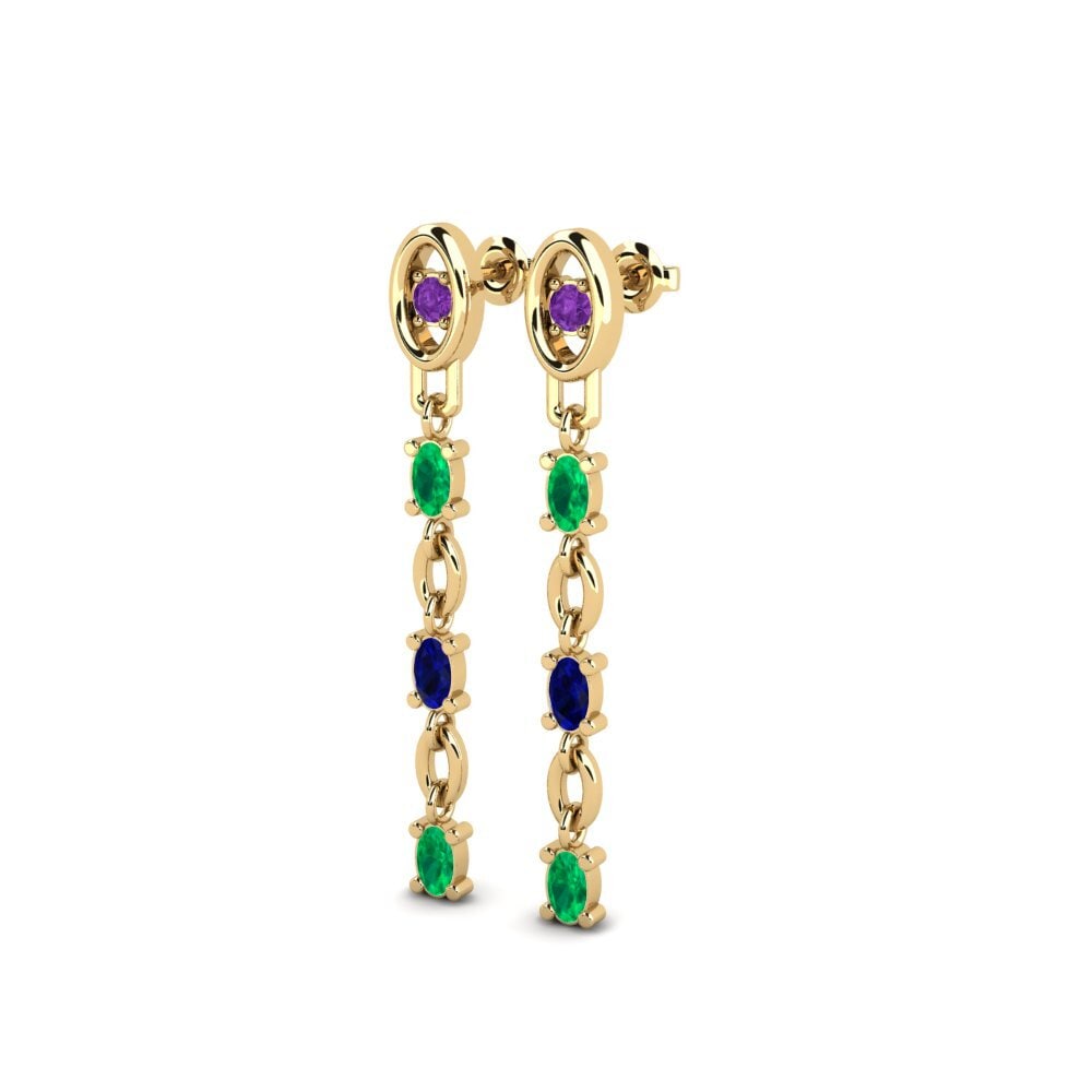 Amethyst SYLVIE Earring Thersites