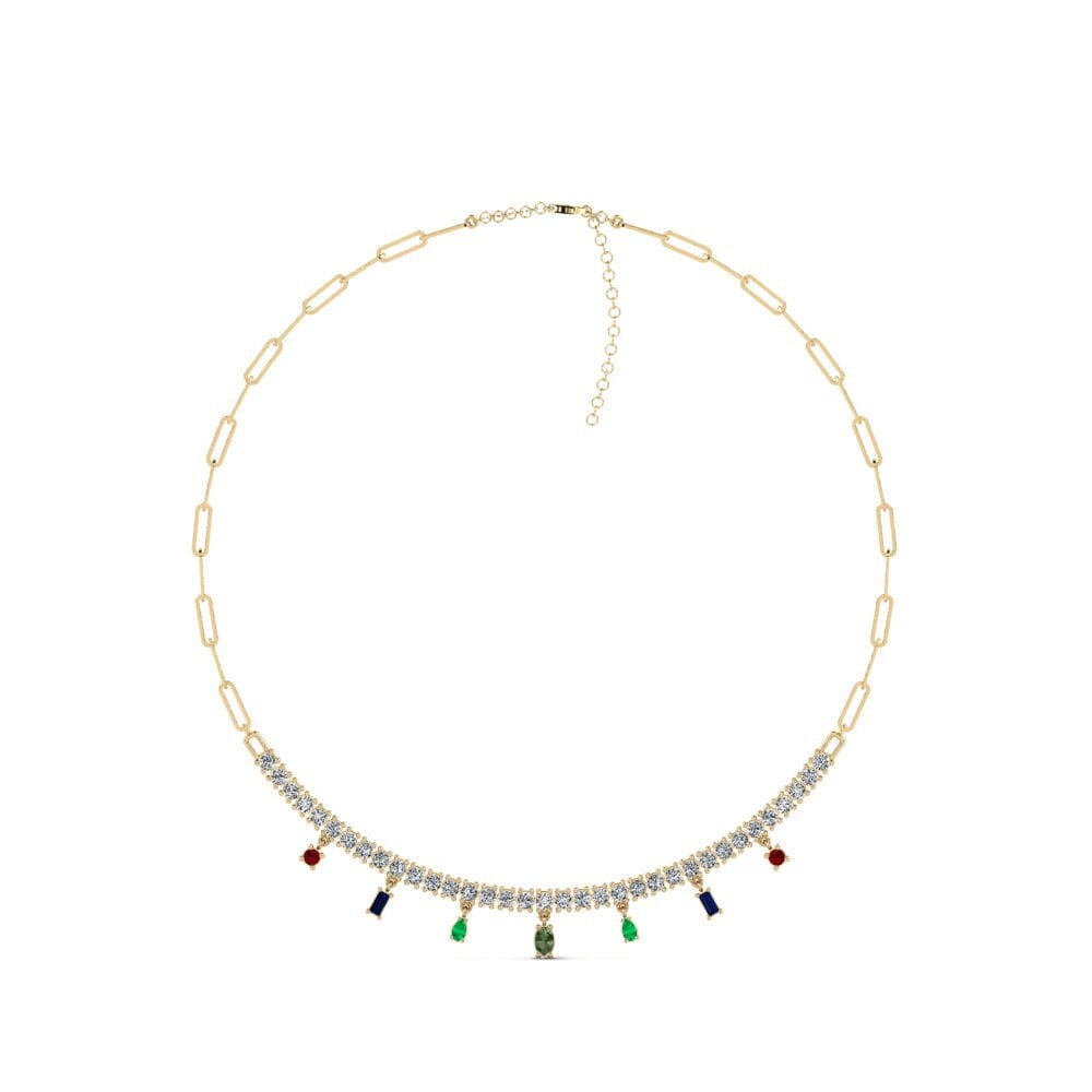 Green Sapphire SYLVIE Collier Toboso
