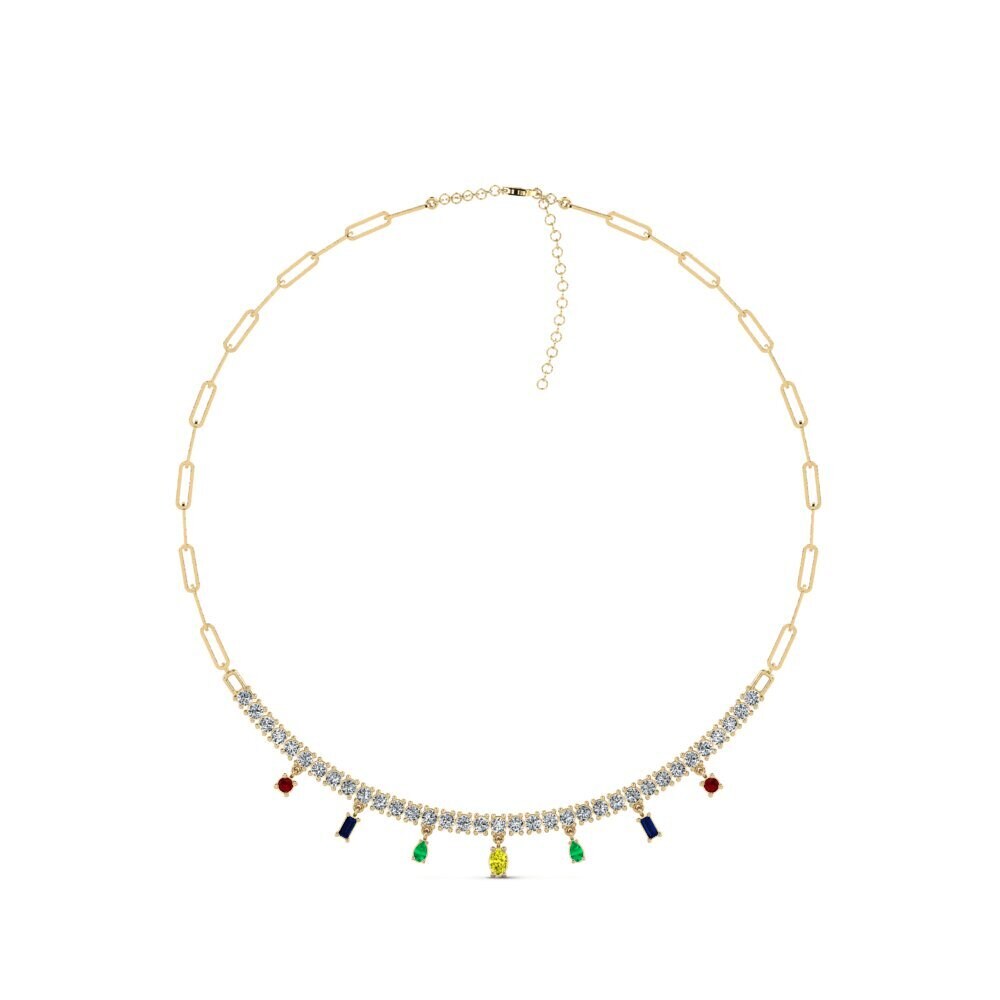 Yellow Diamond SYLVIE Collier Toboso