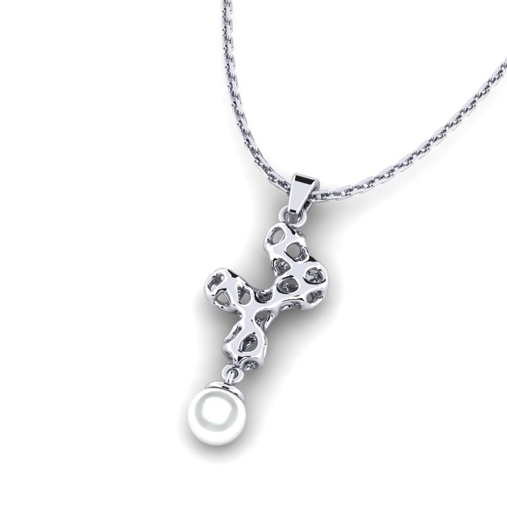 18ct White Gold Women's Pendant Nollisio