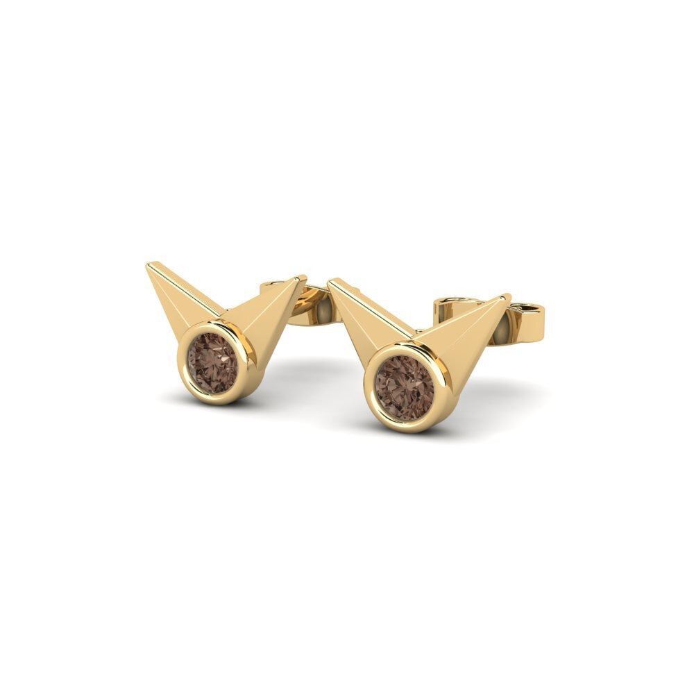 Smoky Quartz Women's Earring Cymb