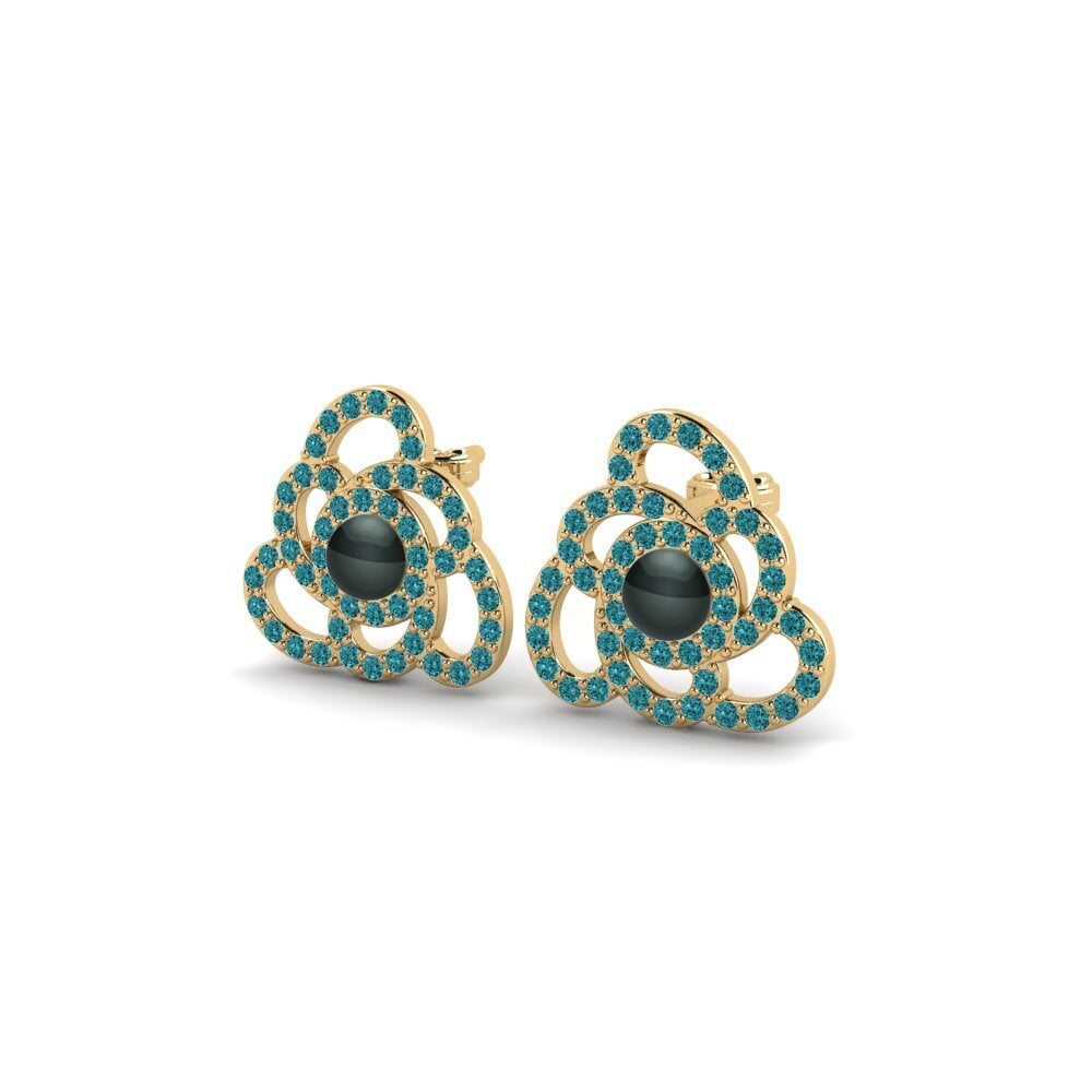 Blue Diamond Women's Earring Dibreo
