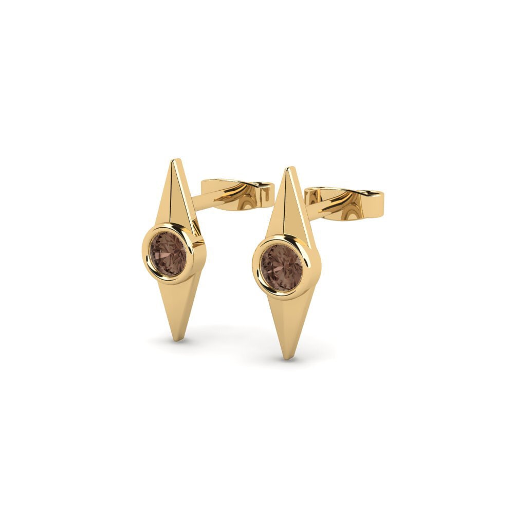Smoky Quartz Women's Earring Ghro
