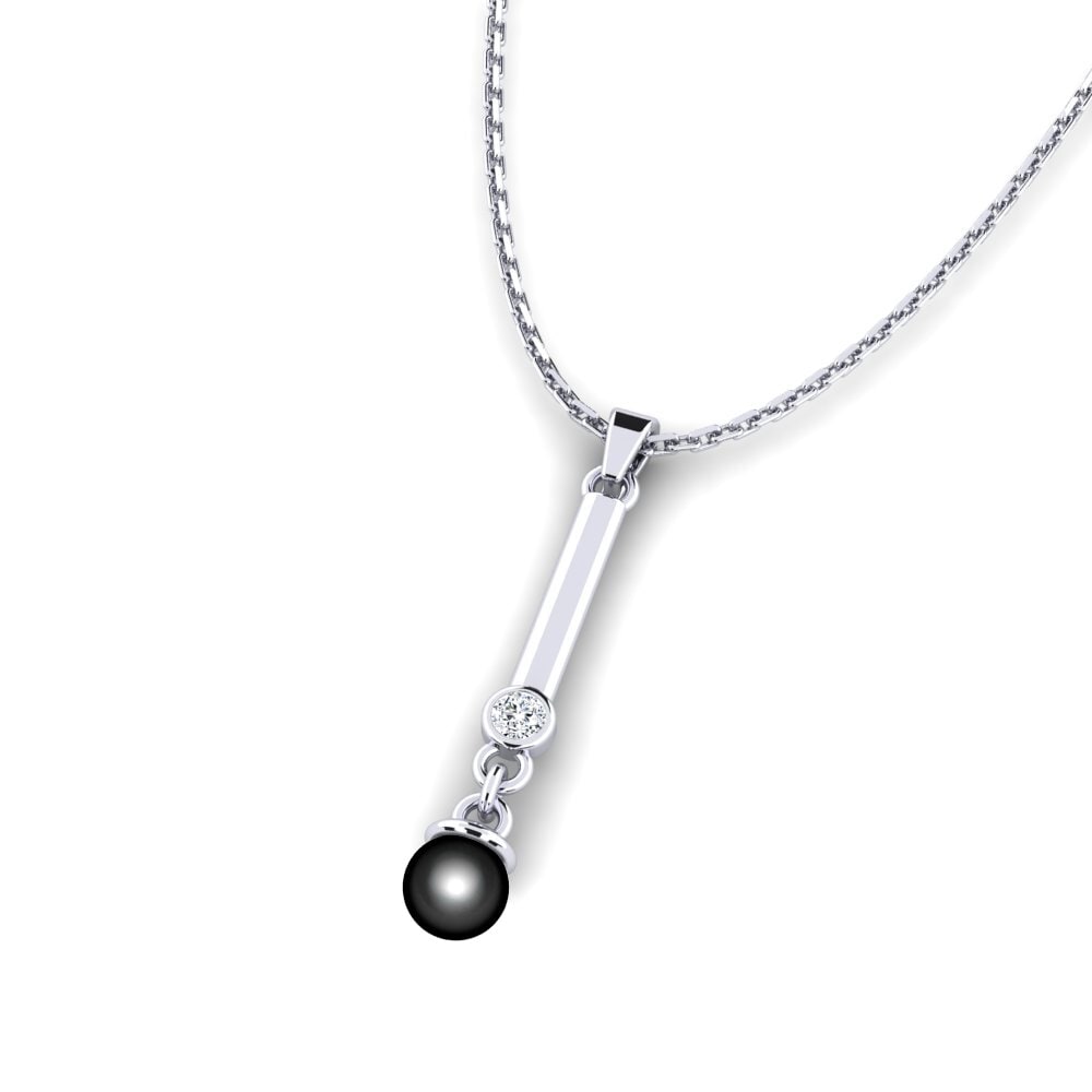 18ct White Gold Women's Pendant Andeana