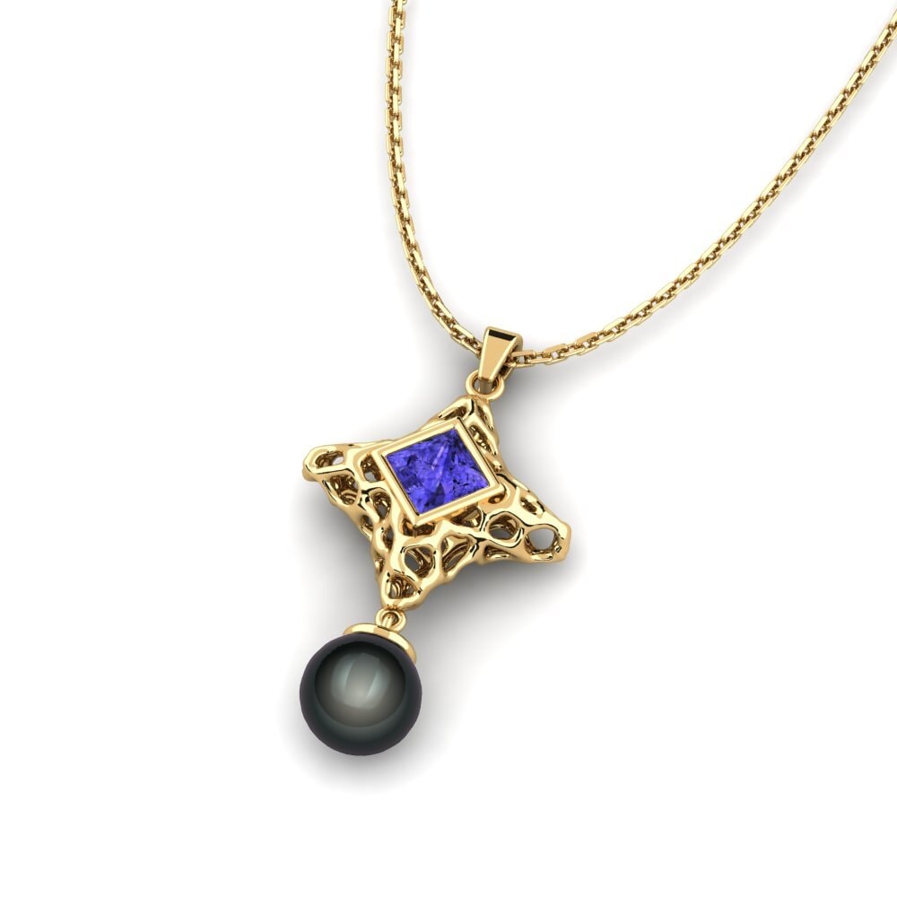 Princess Tanzanite Women's Pendant Alary