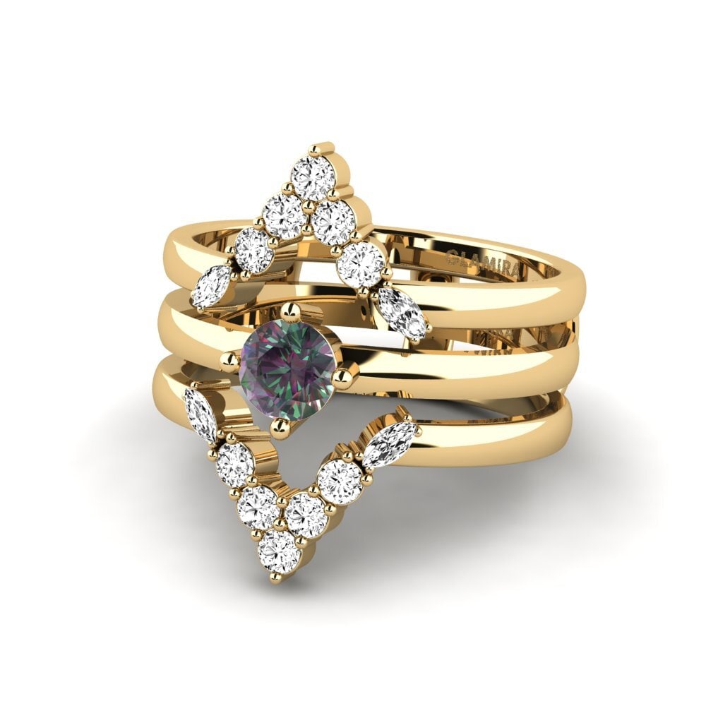 Topacio Místico Anillo Geli - SET