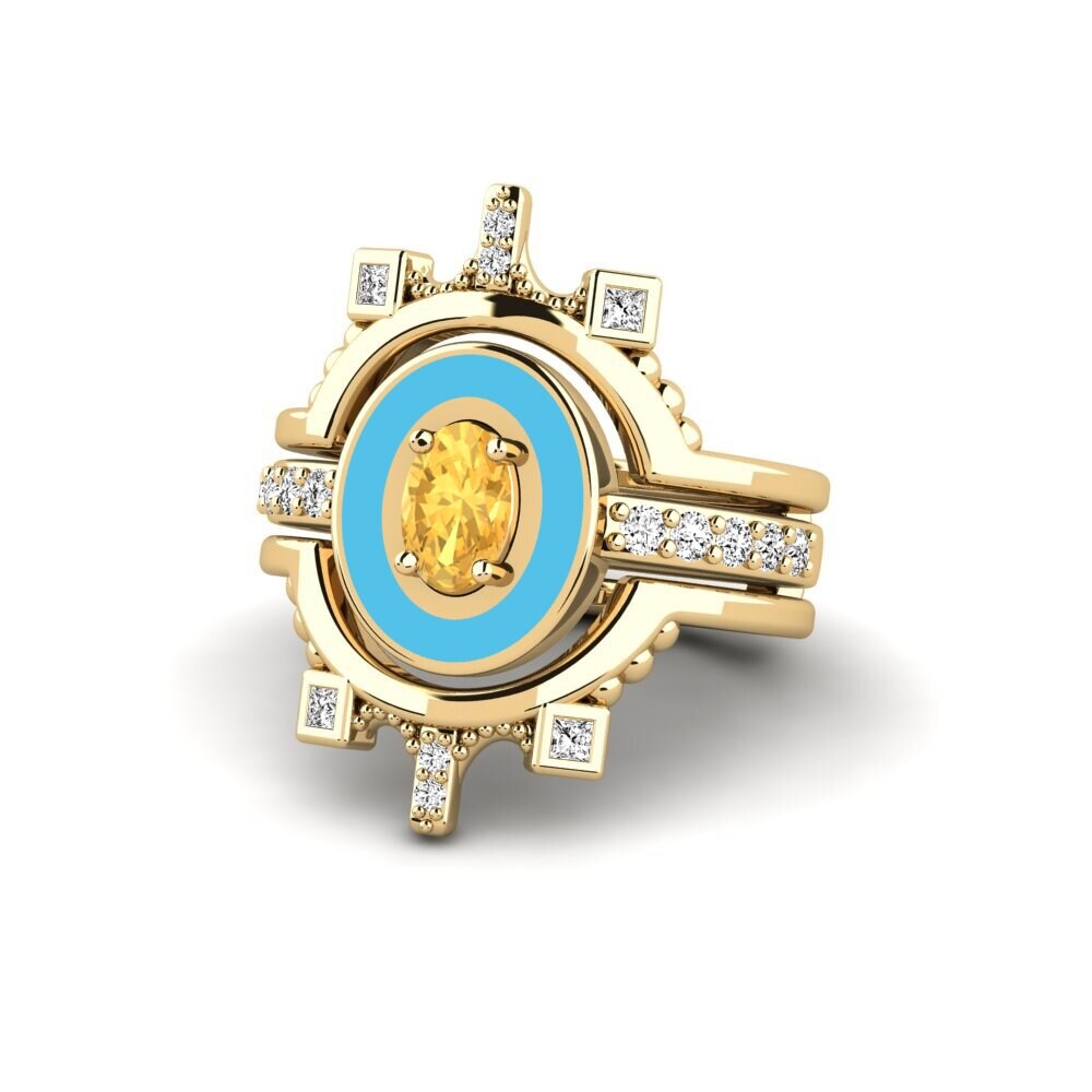Citrin Ring Harweaa - SET