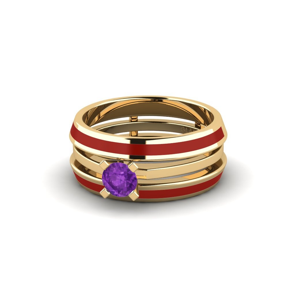 Amethyst Ring Kyndry - SET