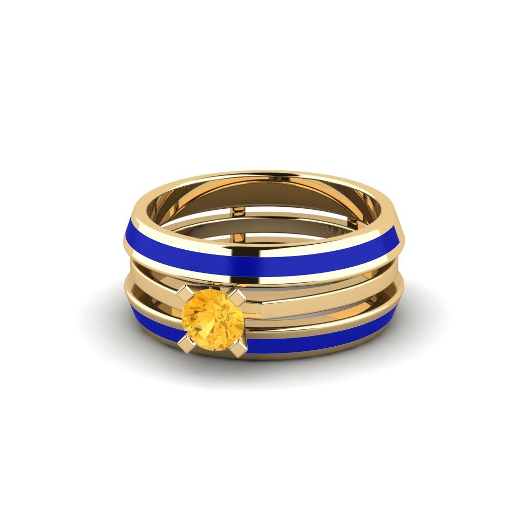 Citrin Ring Kyndry - SET