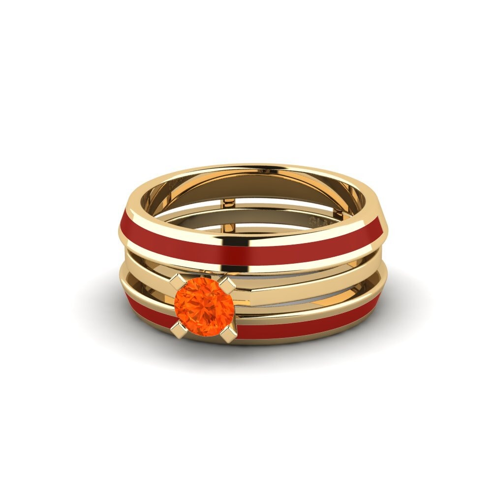 Feueropal Ring Kyndry - SET