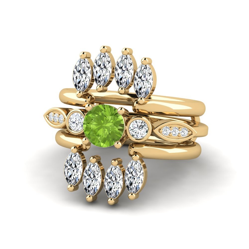 Peridot Ring Lavecto - SET