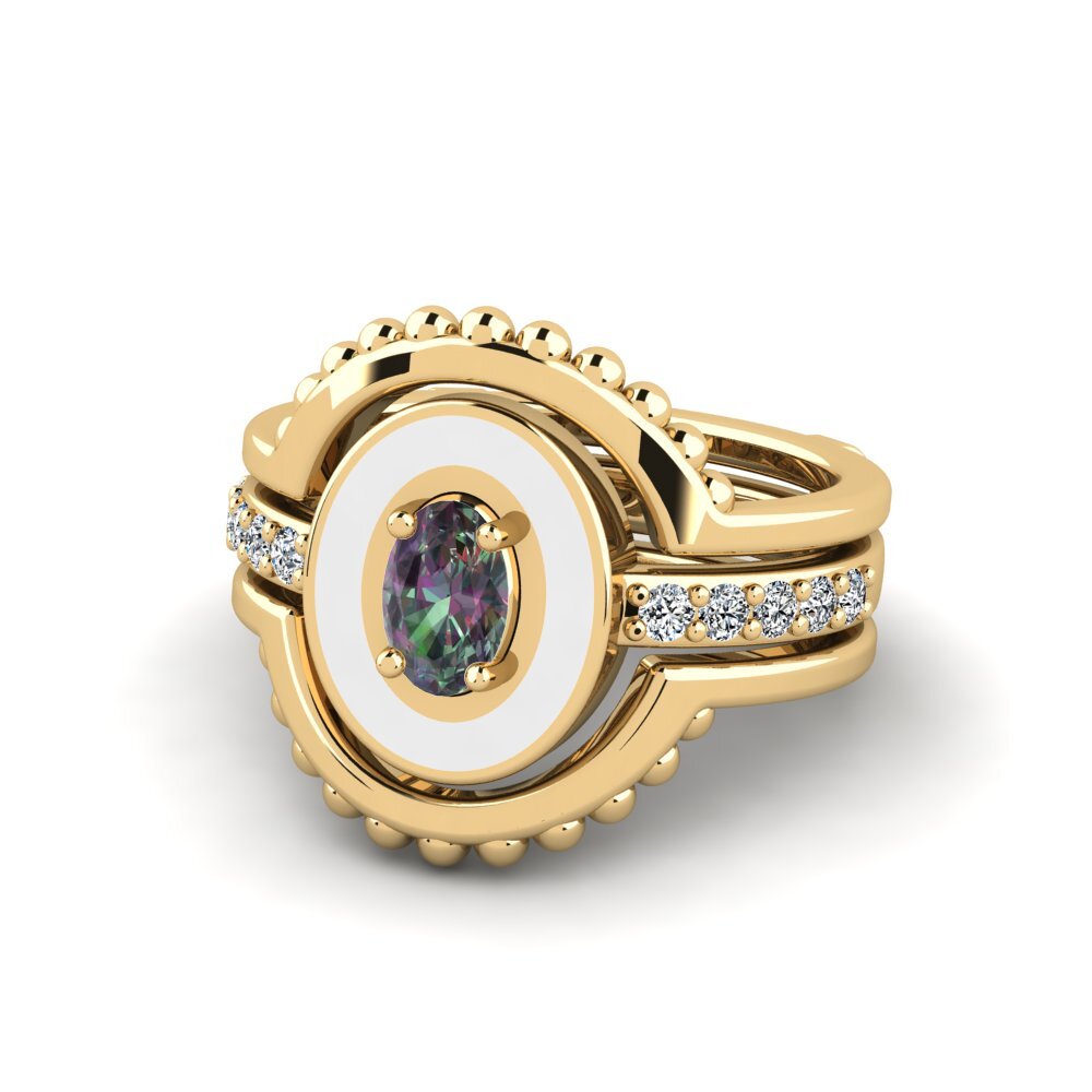 Mystic Topaz Ring Lmingea - SET