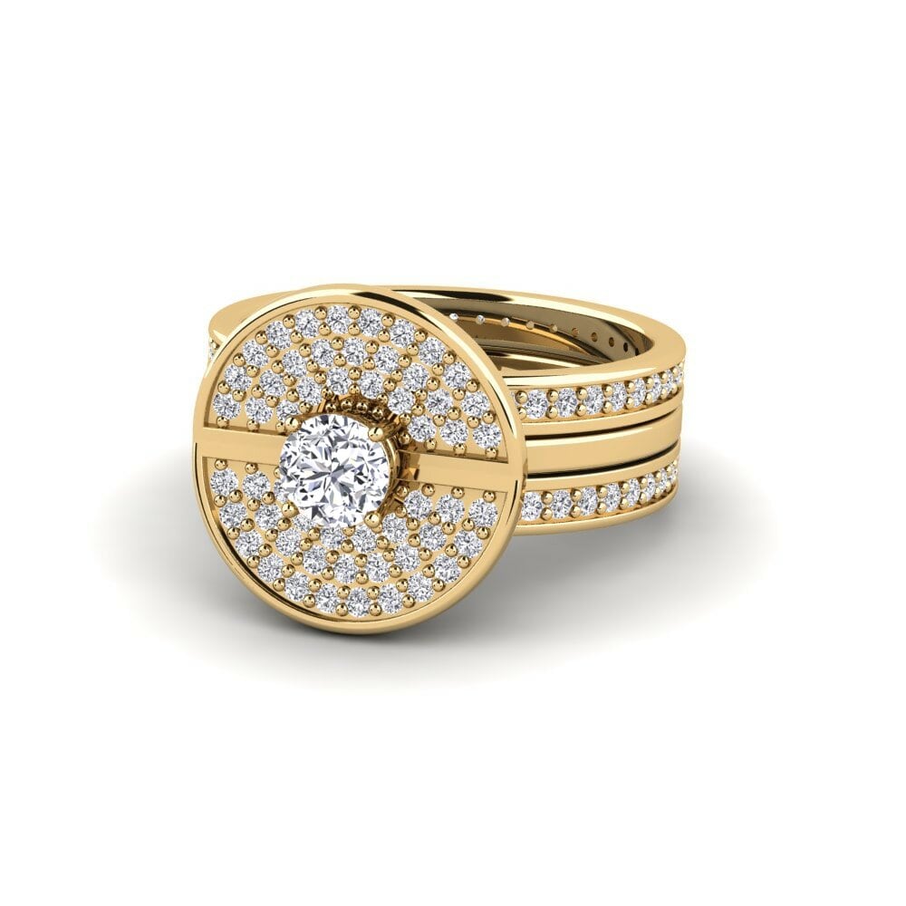 Diamant Bague Nadiaxc - SET