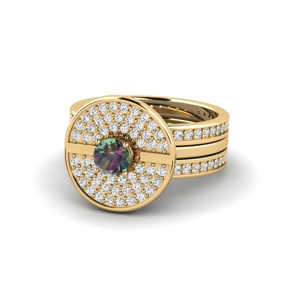 Topacio Místico Anillo Nadiaxc - SET