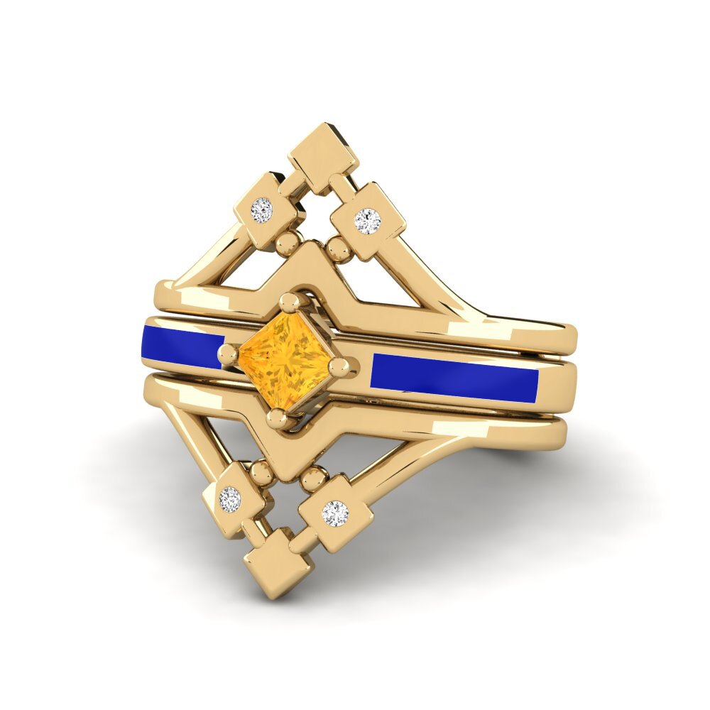 Citrin Ring Nerwyrsa - SET