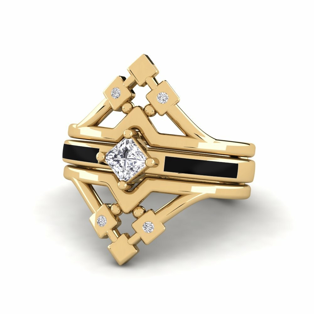 Diamant Bague Nerwyrsa - SET