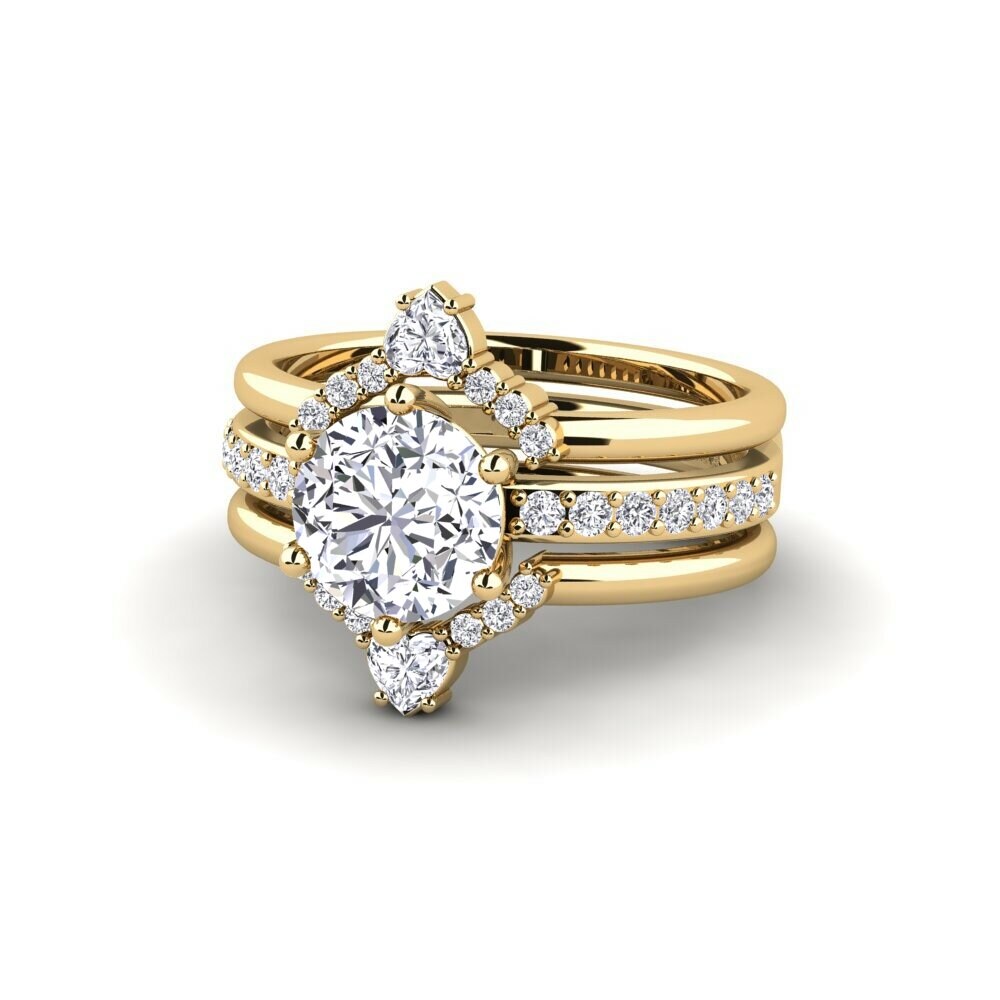 Diamant Bague Ocour - SET