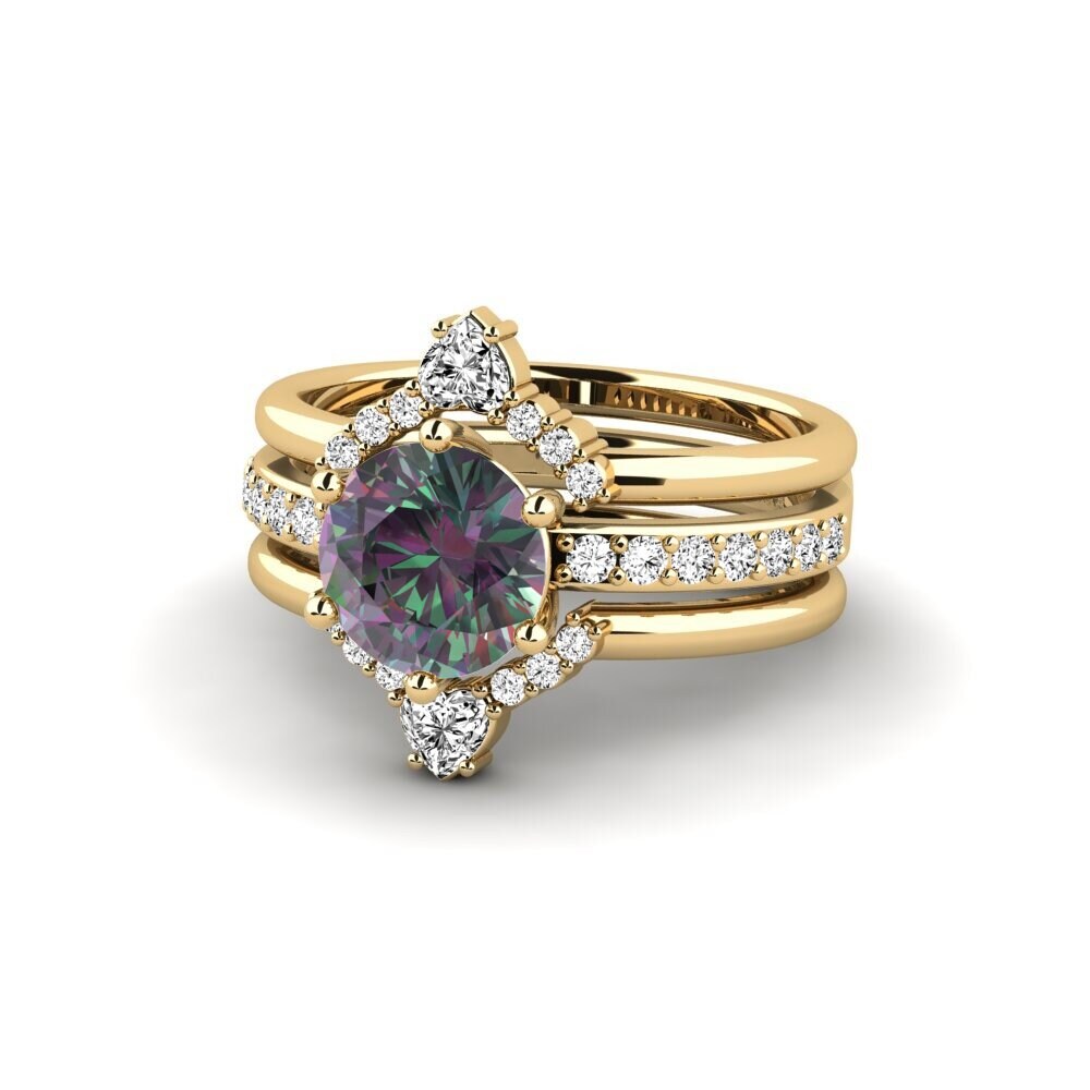 Topacio Místico Anillo Ocour - SET