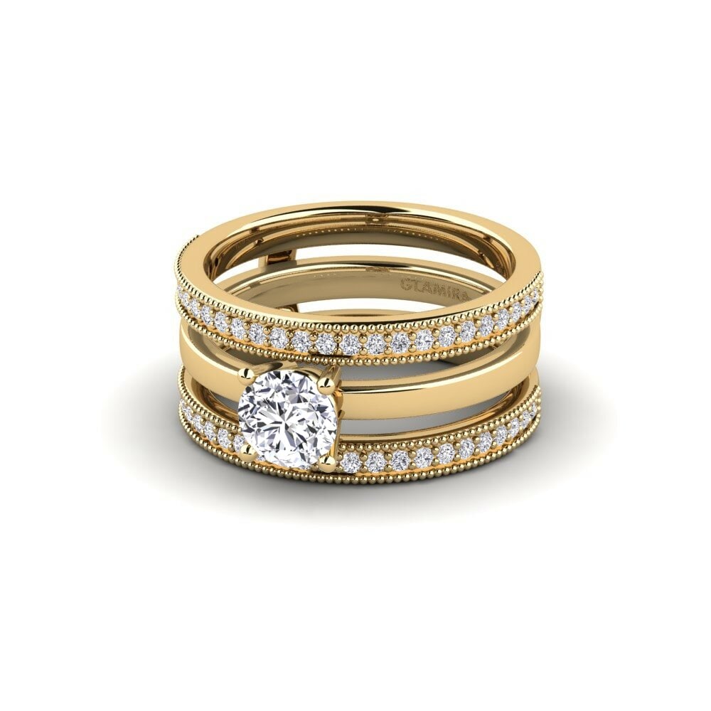 Diamant Bague Ofost - SET