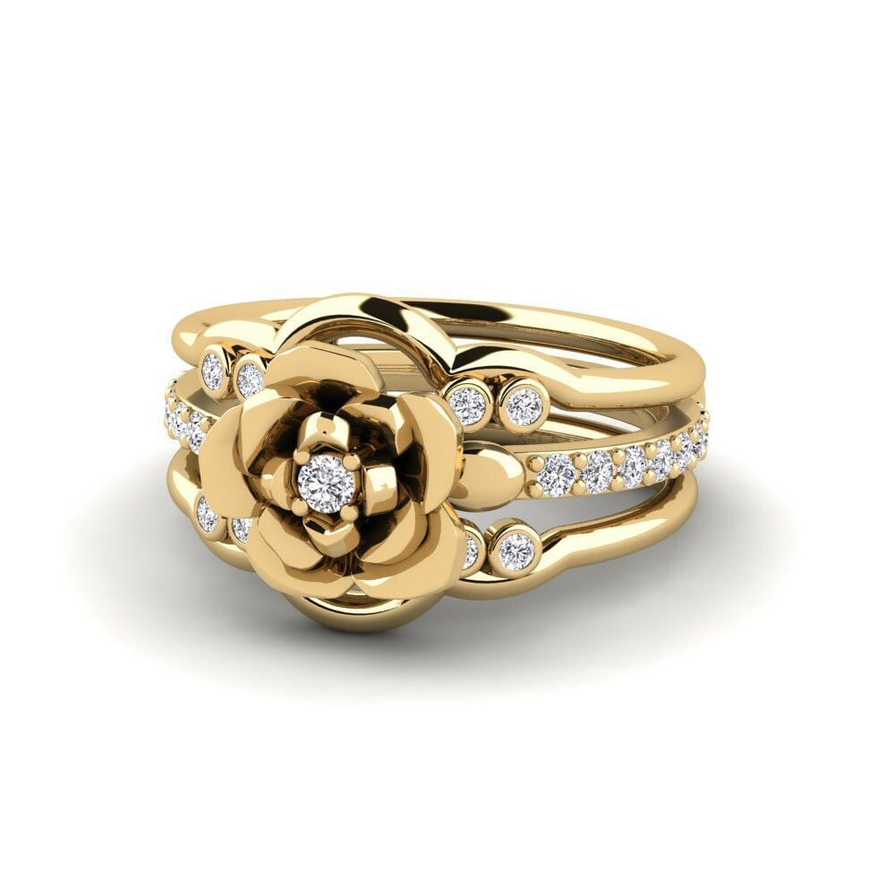 Diamant Bague Punni - SET