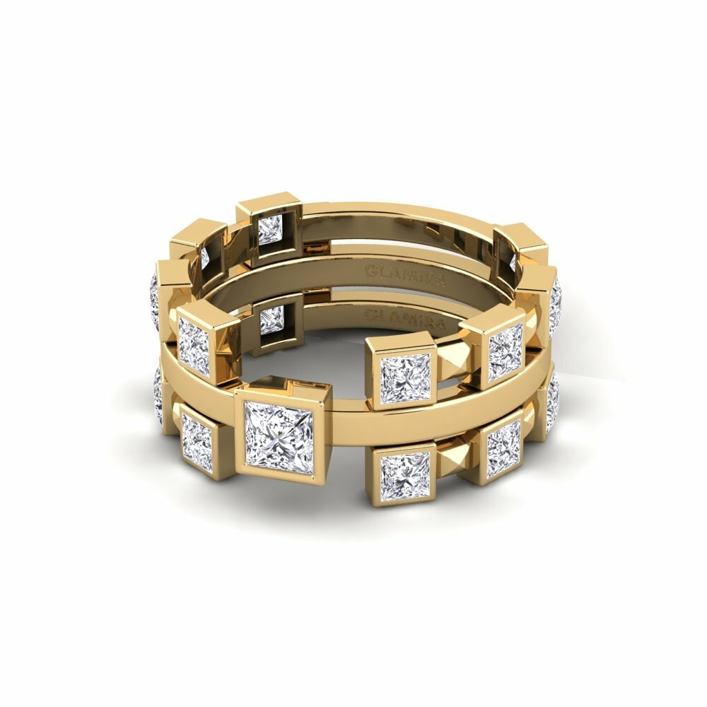 Diamant Bague Pyutera - SET