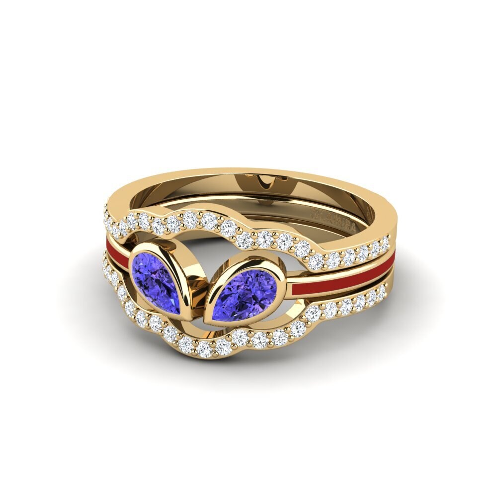 Tanzanite Ring Snene - SET