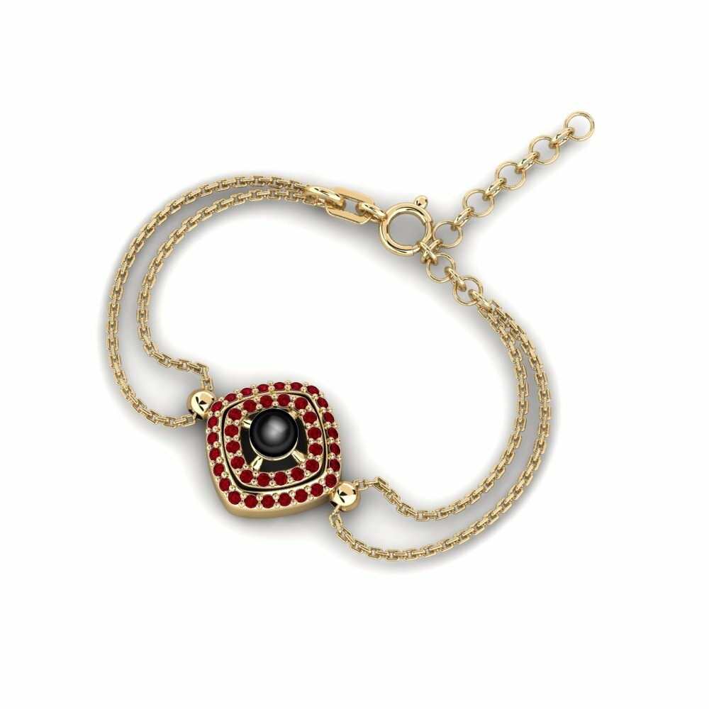 Zircone Rosso Bracciale da donna Zuuwsant