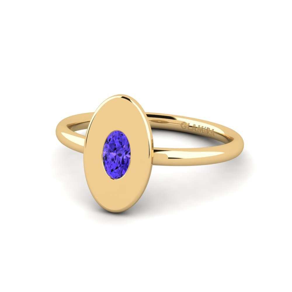 Tanzanita Anillo apilable Nibra