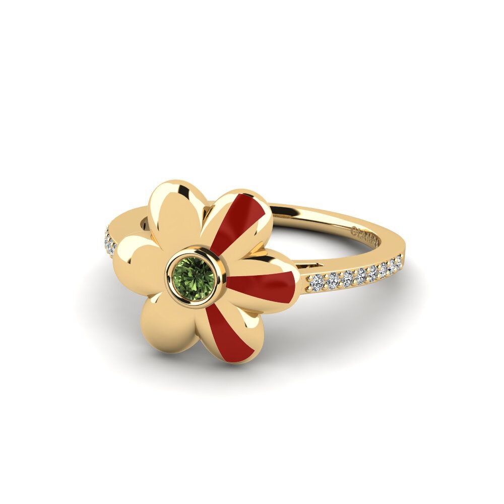 Grüner Saphir Ring Nilewo