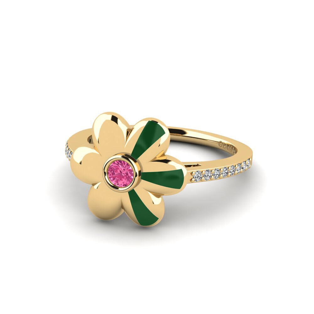 Tourmaline Rose Bague Nilewo