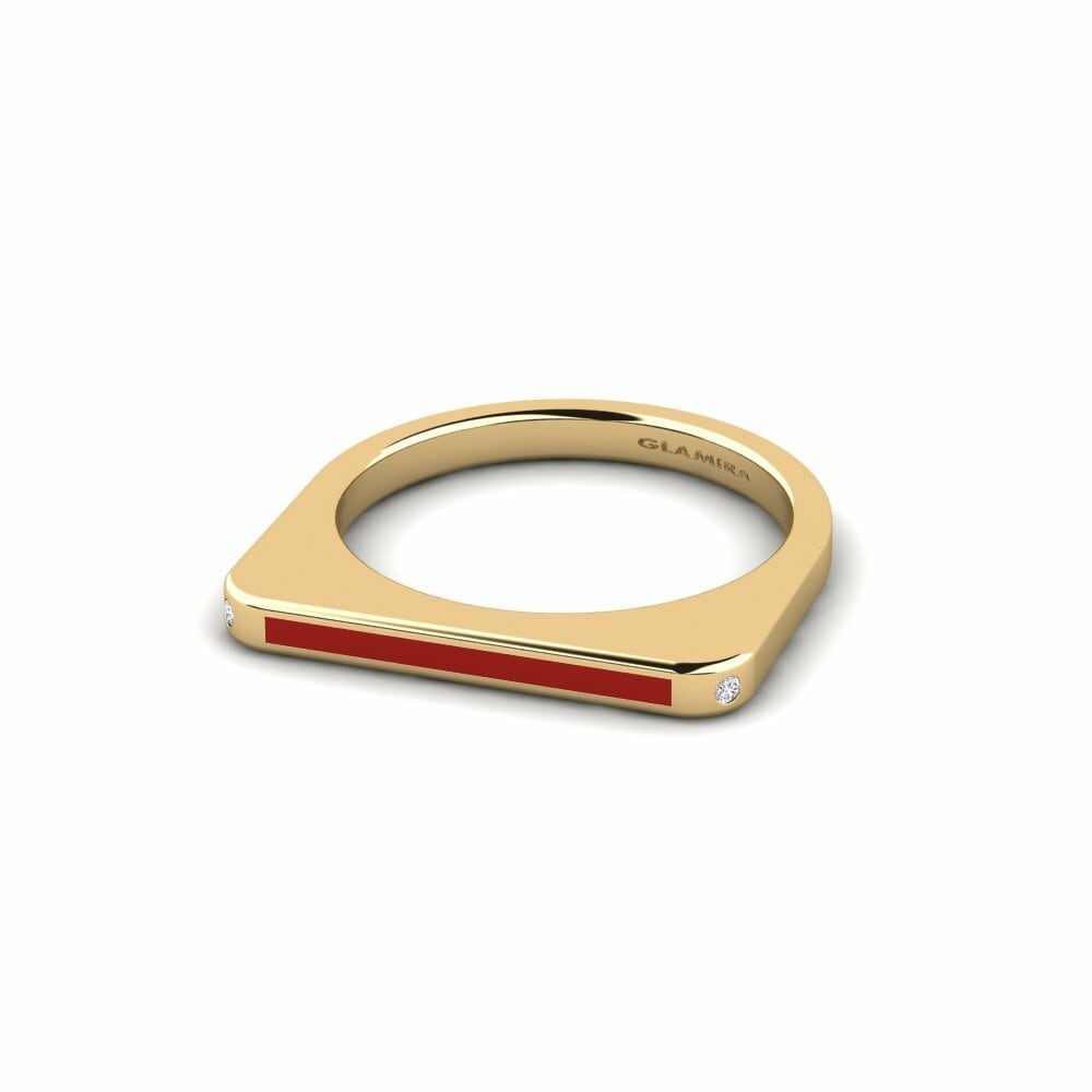 Diamant De Synthèse Bague Occoo