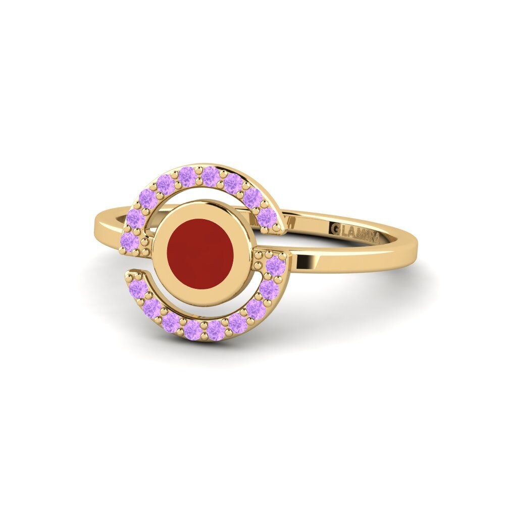 Amethyst Ring Ortion
