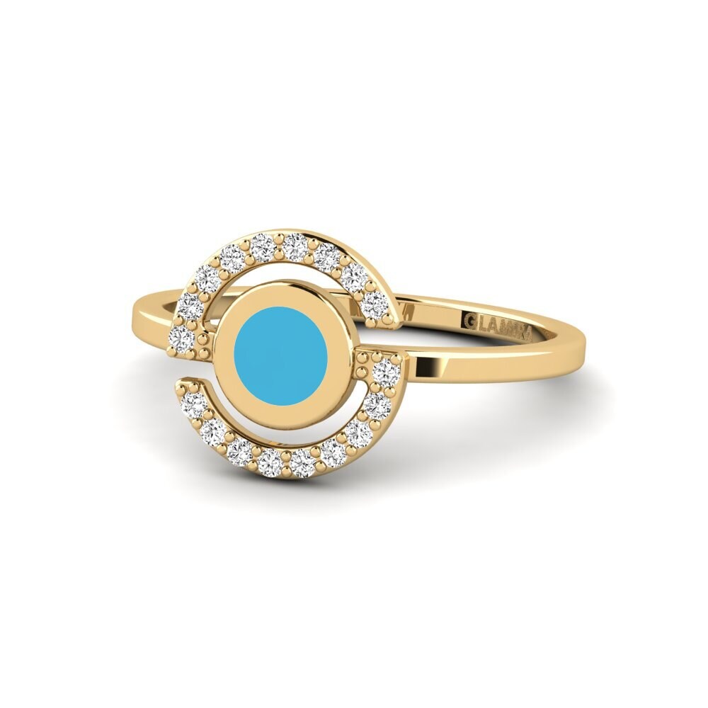 Moissanit Ring Ortion
