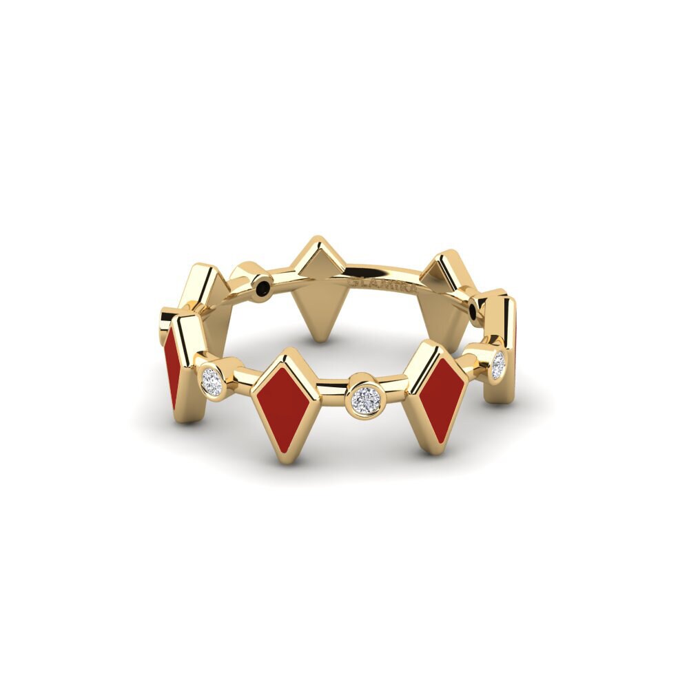 Diamant De Synthèse Bague Pephipu