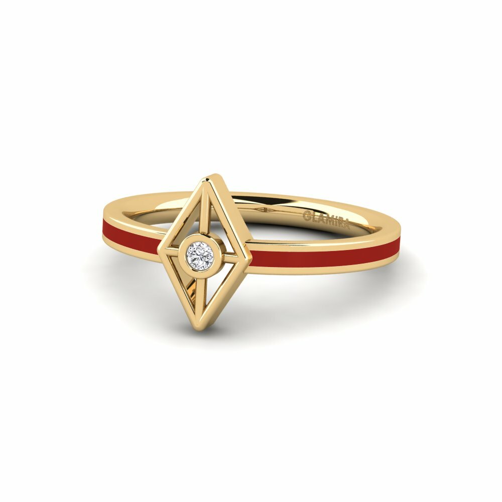 Diamant De Synthèse Bague Raptitav