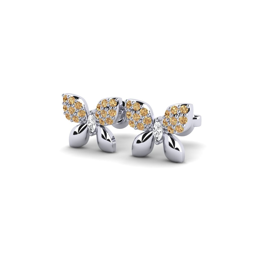 White Silver Women's Earring Acadia