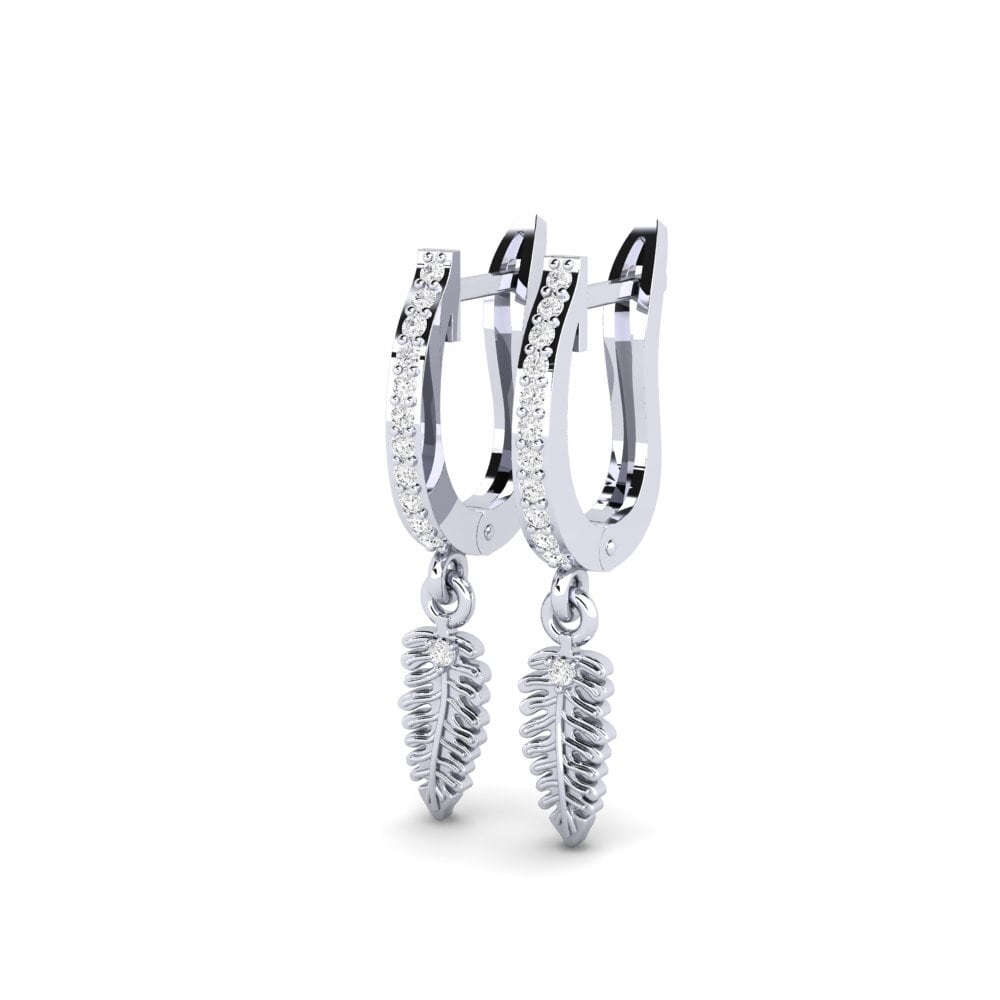 White Silver Women's Earring Adulthood